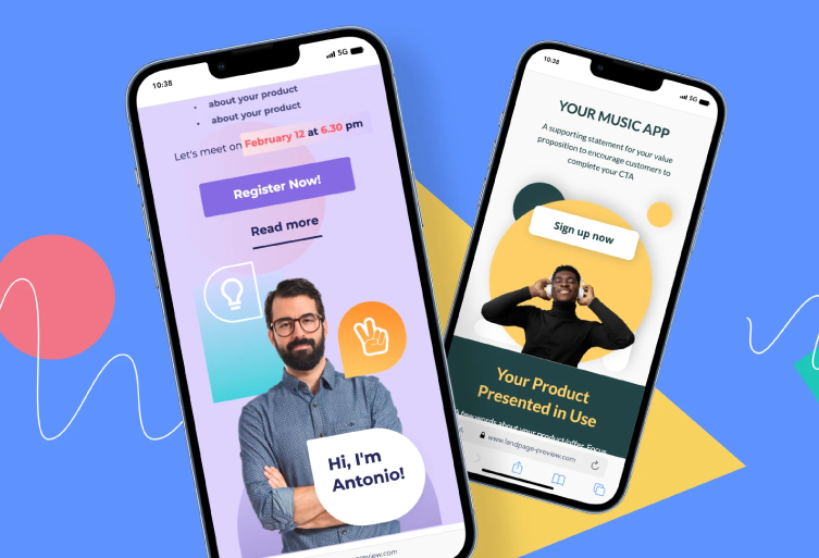 Mobile-Optimized Landing Pages