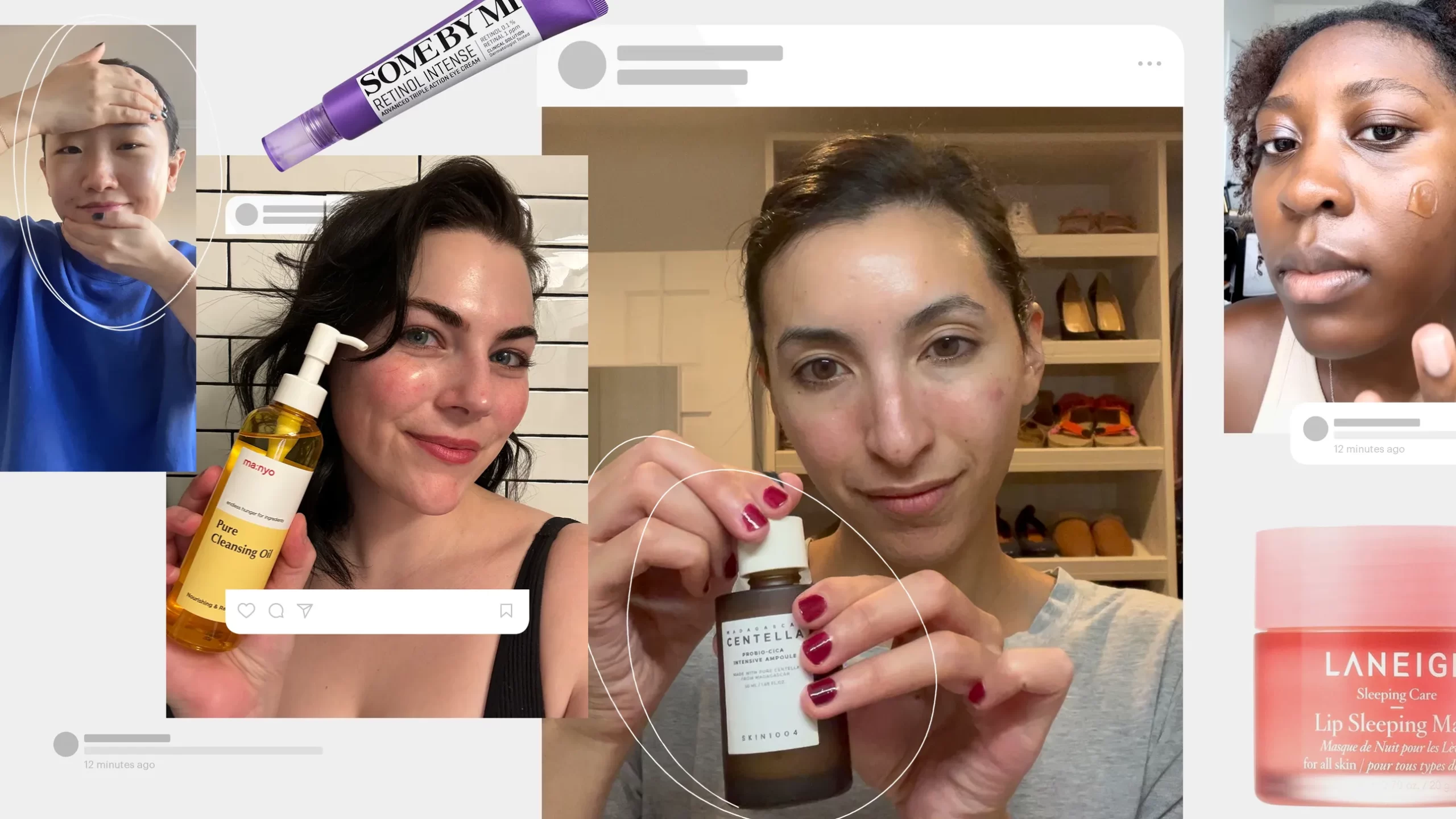 Reels ad for a food recipe brand showing a quick fashion.