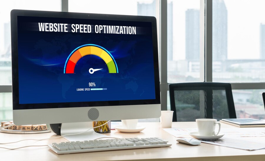Website speed test results showing fast loading metrics