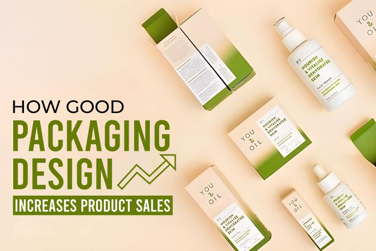 Creative and attractive product packaging design increasing sales
