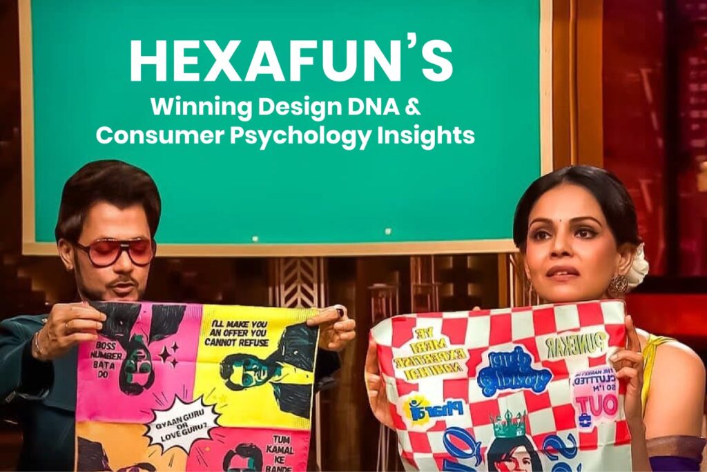 Infographic detailing Hexafun's Winning Design DNA and its foundation in Consumer Psychology.