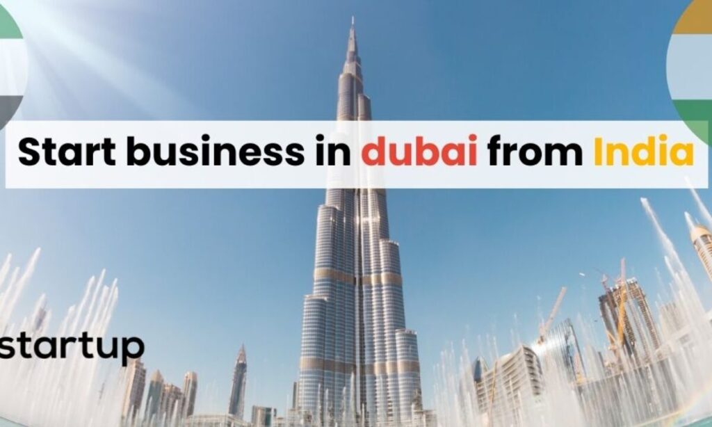 Indian startup founders arriving in the UAE under a soft-landing programme illustration.