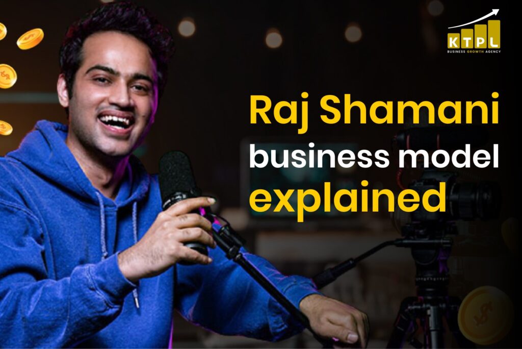 Raj Shamani business model explained podcast creator image