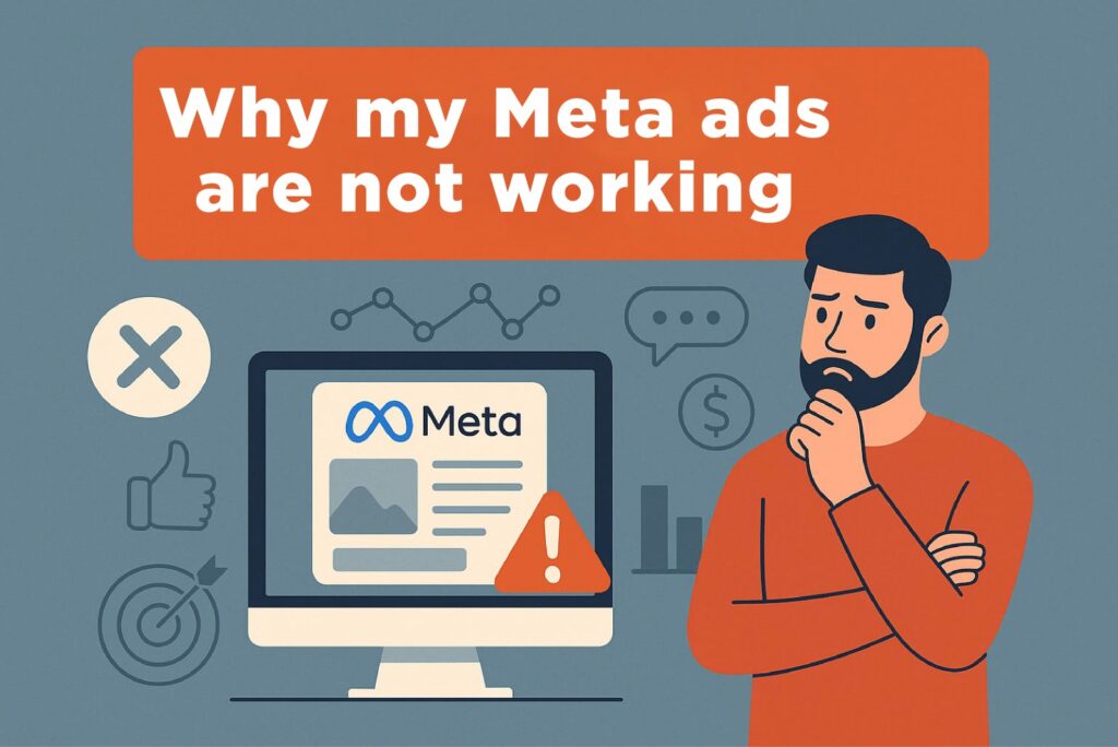 Business owner confused about why Meta ads are not working