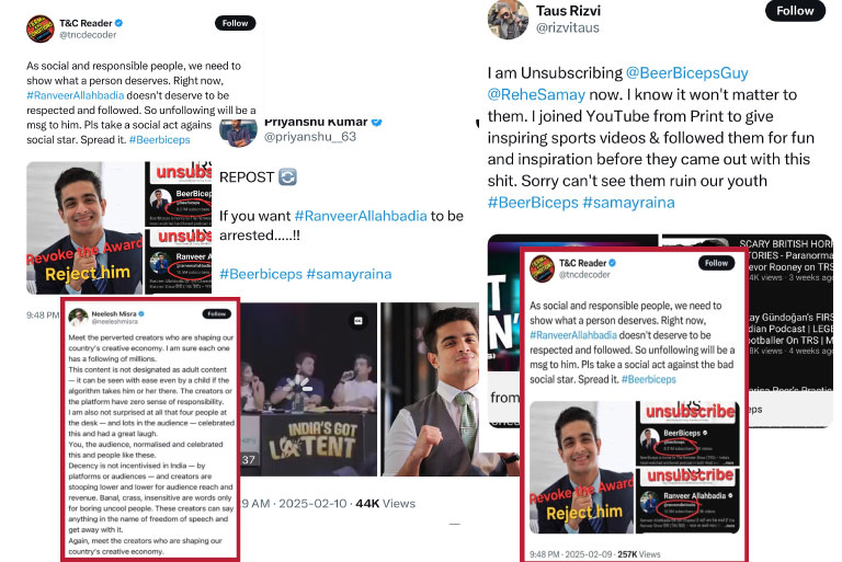 Social media backlash reaction illustration