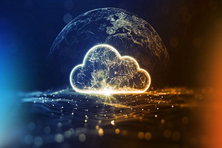 Connected AWS and Google Cloud illustration showing multicloud networking