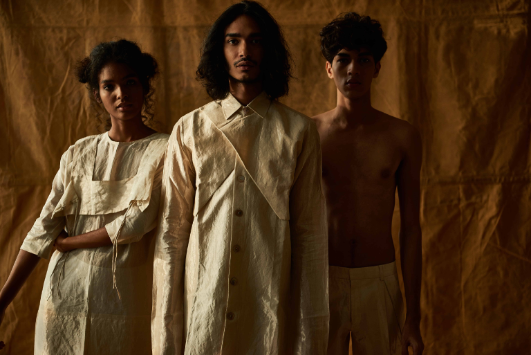 Growth ideas for sustainable fashion in India showcasing ethical clothing and natural fabrics