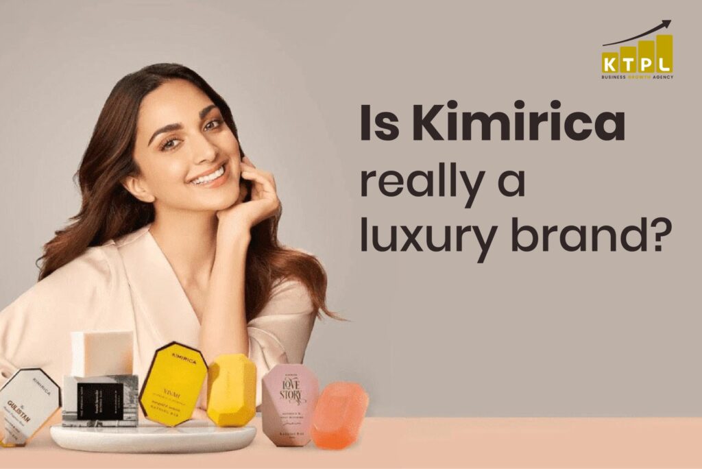 Woman showcasing Kimirica luxury self-care products for the blog Is Kimirica really a luxury brand