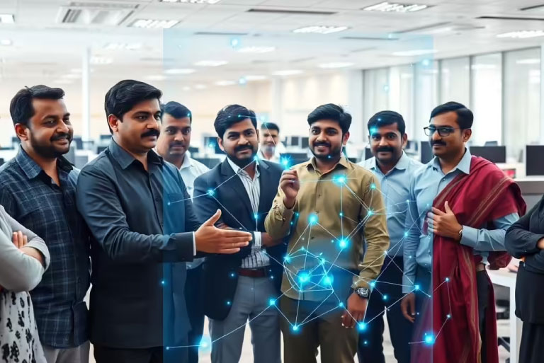 Digital roadmap for Indian IT and ITeS companies focusing on AI, automation, and workforce upskilling