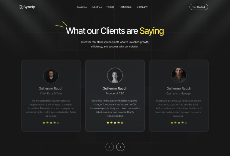 Social Proof and Testimonials