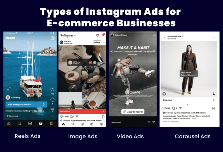 Types of Instagram Ads for E-commerce Businesses