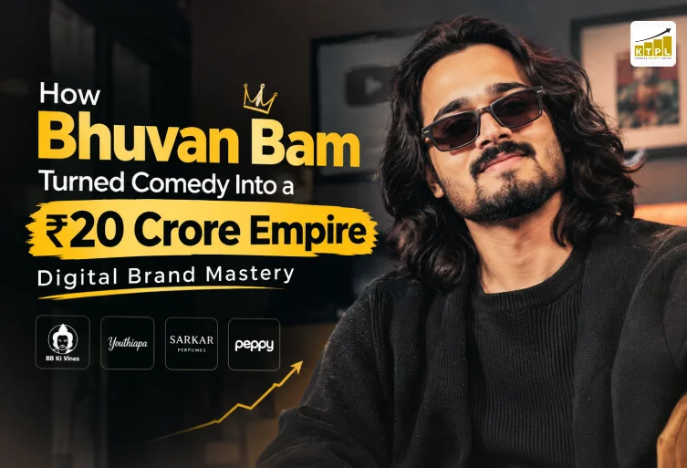 How Bhuvan Bam Turned Comedy Into a ₹20 Crore Empire: Digital Brand Mastery Bhuvan Bam digital brand strategy and ₹20 crore empire through comedy and content creation